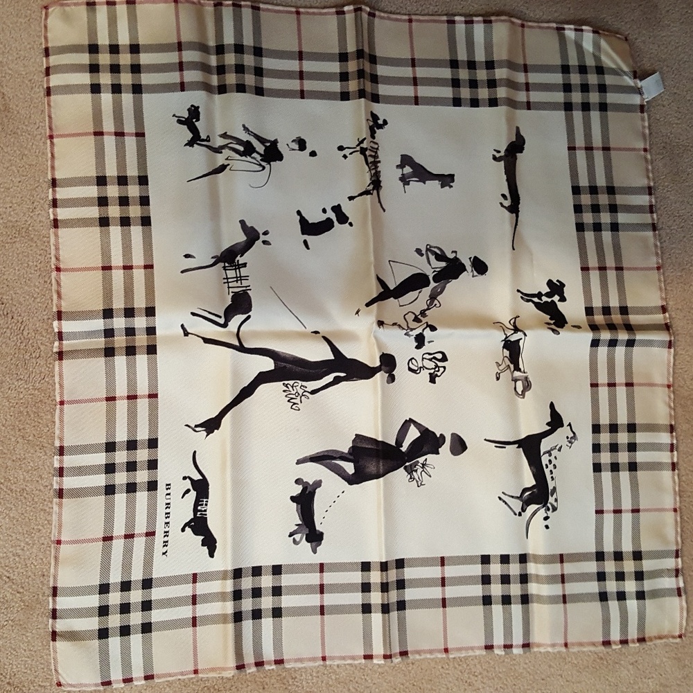 Burberry Silk Scarf